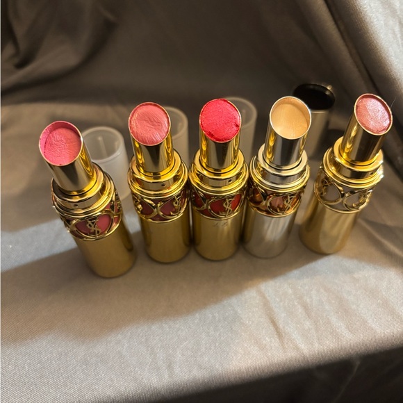Yves Saint Laurent Rouge Volupté Lipstick Bundle Set 5 Lip color Variety Pack - Picture 11 of 14